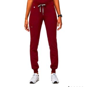 Figs Zamora Maroon Jogger